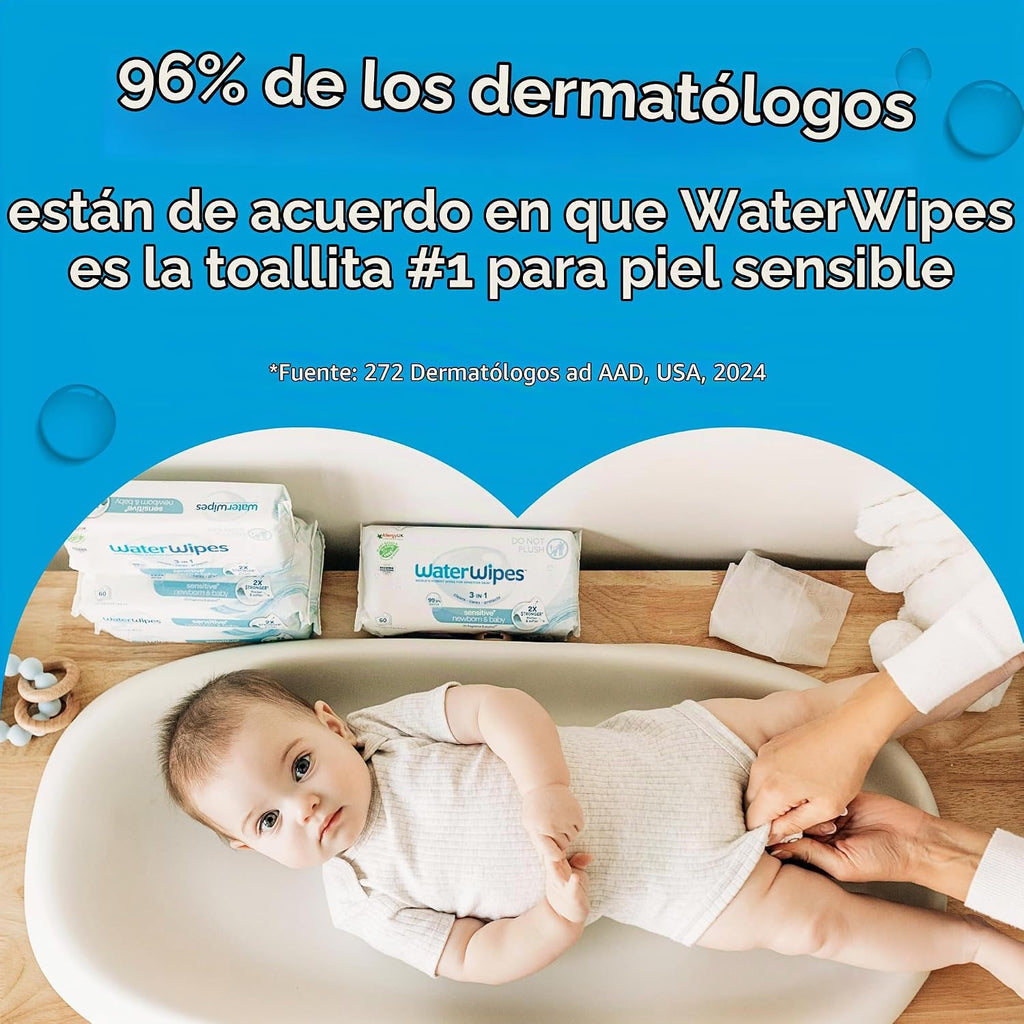Toallitas Húmedas para Bebés WaterWipes