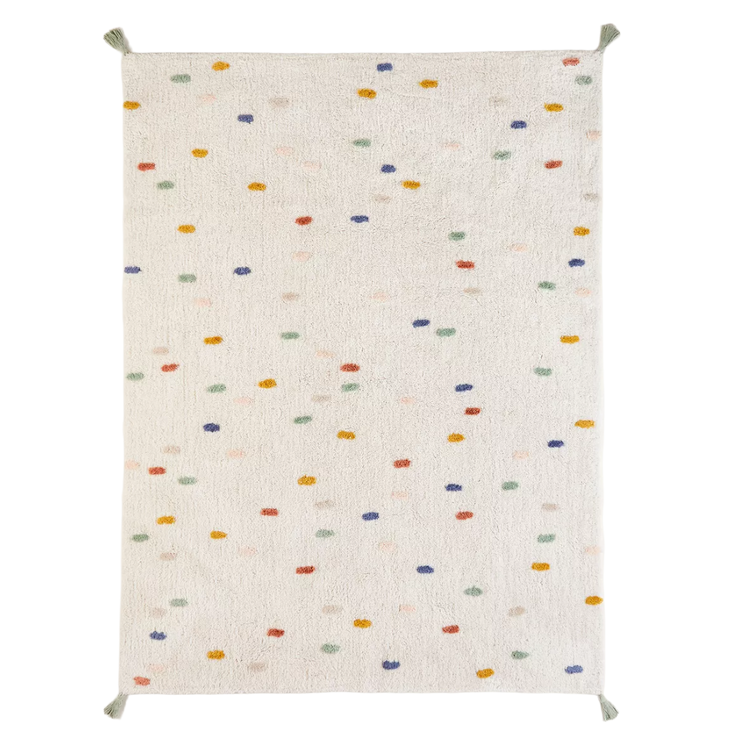 Alfombra Dots Multicolor infantil
