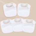 Pack de 5 baberos de punto